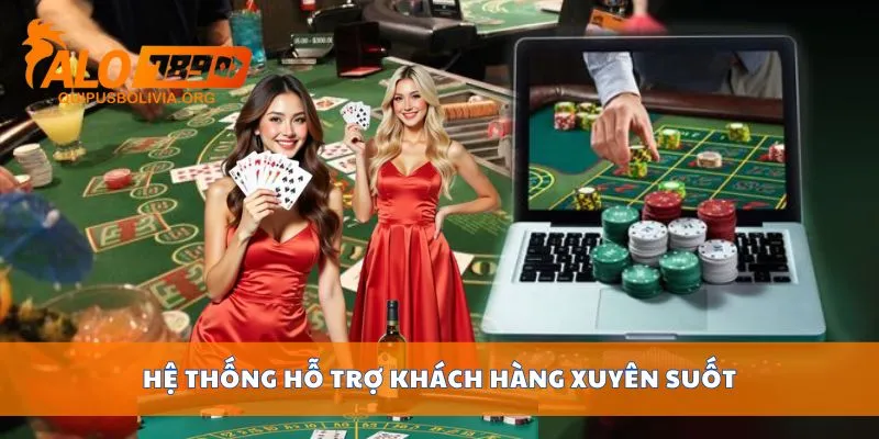 Hệ thống hỗ trợ khách hàng xuyên suốt